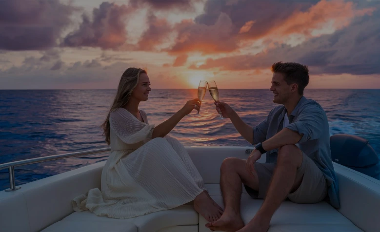 Yacht proposals & honeymoons